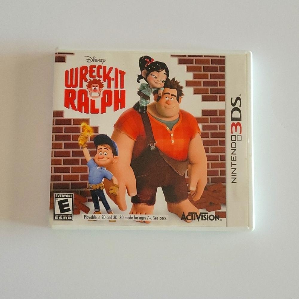 🎮 Disney Wreck-It Ralph – Nintendo 3DS Game | Complete w/ Case